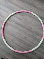 Hula-Hoop Reifen weiß/rosa Bielefeld - Ubbedissen Vorschau