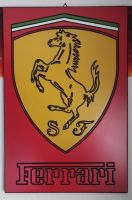 Ferrari Logo (Handgemacht) Wanddeko Bayern - Marktheidenfeld Vorschau