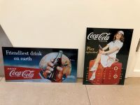 Vintage-Kalender/Vintage-Schilder „Coca-Cola“ (Blech) Münster (Westfalen) - Centrum Vorschau