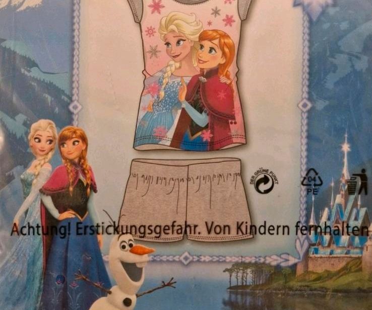 Schlafanzug Mädchen 98 104 110 116 122 128 ❤ Eiskönigin Frozen in Hohenstein-Ernstthal