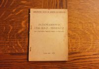 Buch Dizionarietto Italiano - Tedesco lavoratori agrico Roma 1939 Kr. München - Höhenkirchen-Siegertsbrunn Vorschau