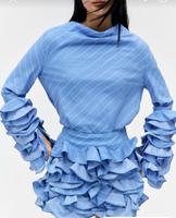Neue Elegante, stylishe, BLUSE MIT ÄRMELVOLANTS  NP 49 € Mitte - Tiergarten Vorschau
