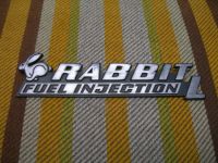 VW Golf 1 US Rabbit Fuel Injection L Emblem Heck Original PATINA Kr. Passau - Passau Vorschau