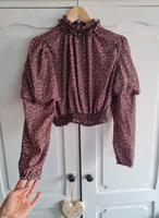 Crop Top Zara 38M Bluse retro vintage Blumen Bauchfrei Bayern - Waldkraiburg Vorschau
