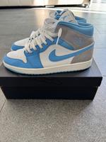 Jordan 1 Mid University Blue Grey mit Karton Bayern - Zorneding Vorschau
