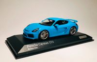 Porsche Cayman GT4 (981c) rivierablau 1:43, Minichamps Cartima Hessen - Dietzenbach Vorschau