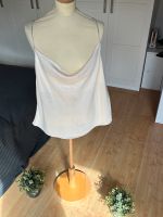 H&M Satintop mit Strassträgern creme Gr.L neu mit Etikett Hessen - Borken Vorschau