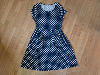 Kleid Sommerkleid blau Punkte Rockabilly Rockabella Bayern - Allershausen Vorschau