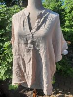 Kurze Musselinbluse Bluse Gr.XL 11€ beige neu! Sommer Dithmarschen - Linden Vorschau