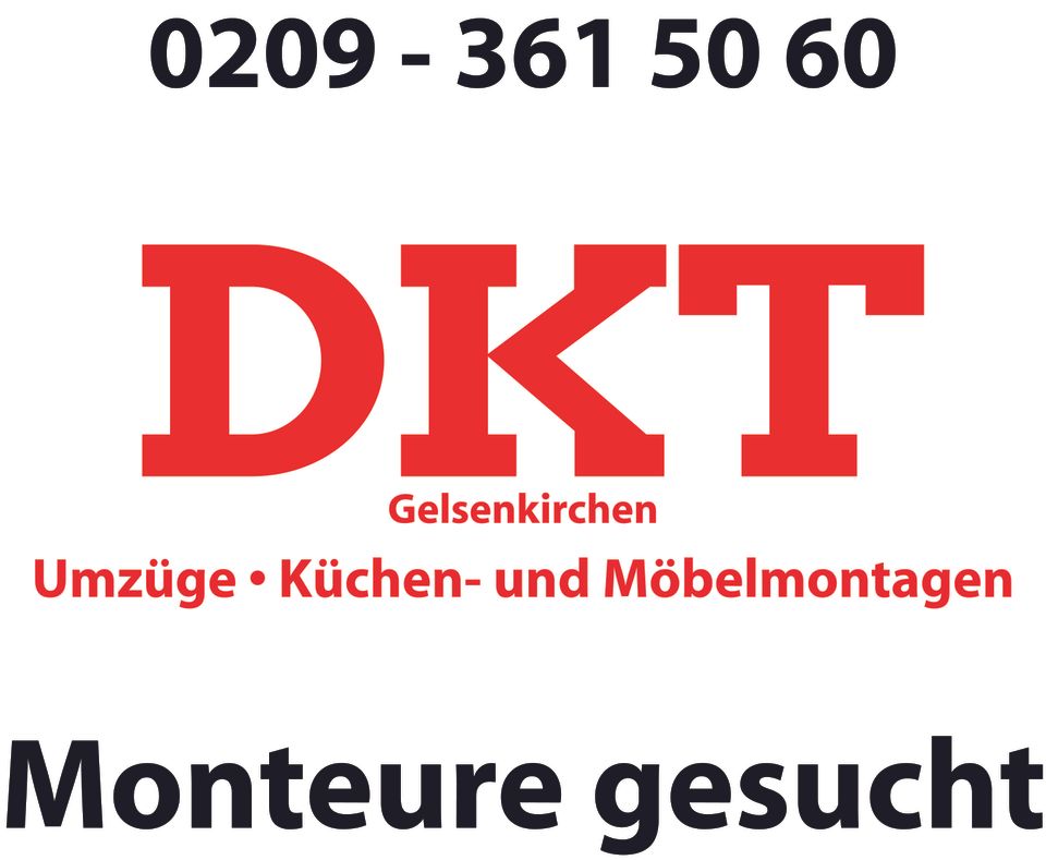 Küchenmonteur (m/w/d) in Vollzeit - auch Quereinst in Gelsenkirchen