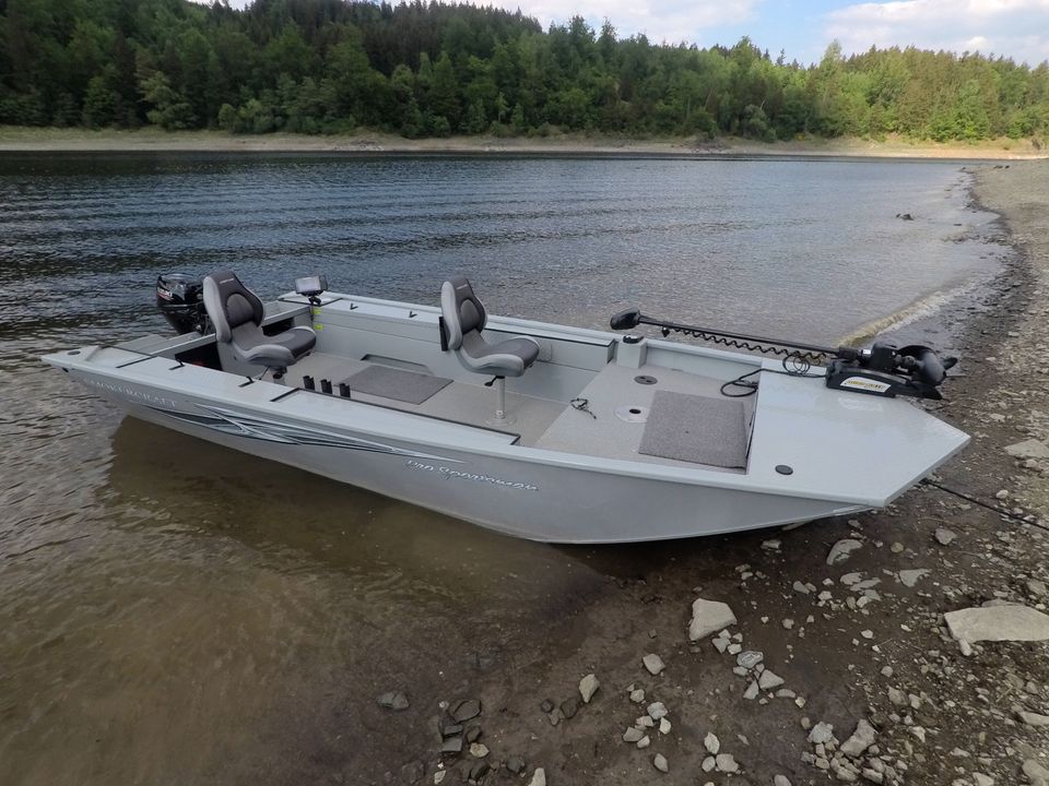 Vermiete Angelboot Smokercraft auf der Bleilochtalsperre in Bad Lobenstein