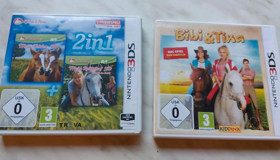 Nintendo 3ds bibi & tina Pferd in Bubenreuth