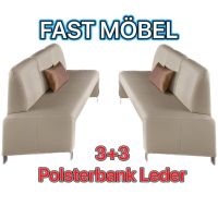 NEU! Eckbank Bank Intenso 3+3 ! Leder Stein ! Polsterbank Nordrhein-Westfalen - Löhne Vorschau