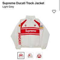 Supreme Ducati Track Jacket Light Grey - XXL München - Altstadt-Lehel Vorschau