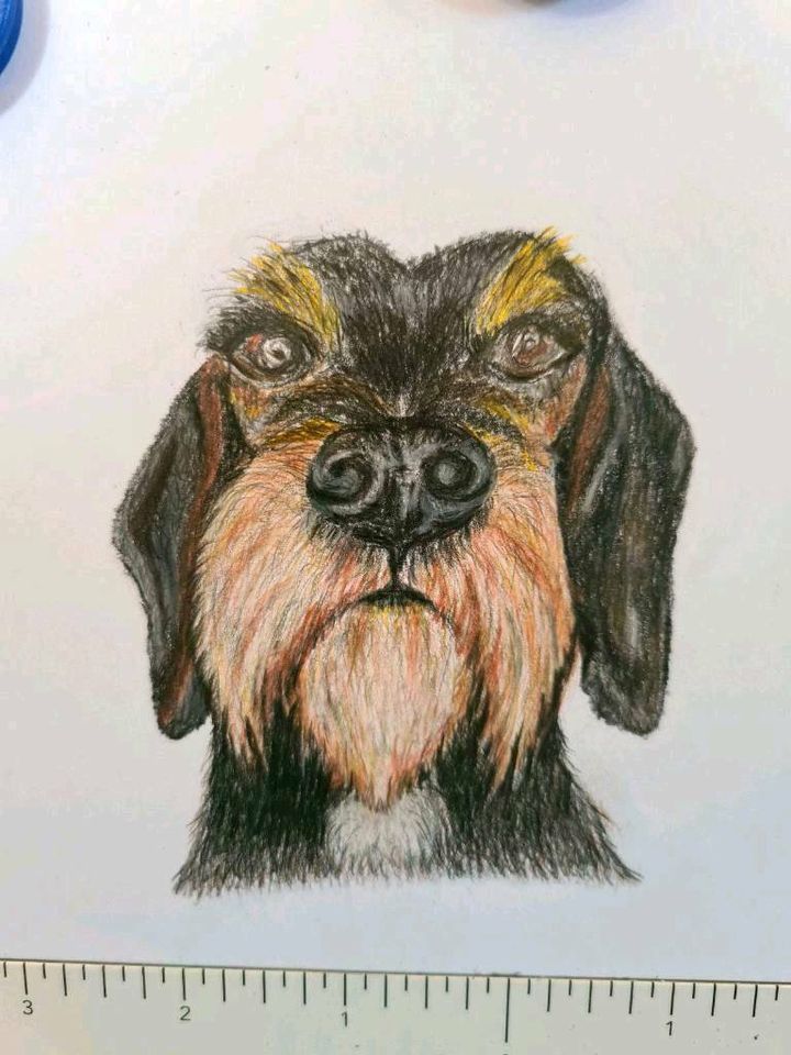 Geschenk Hund, Katze, Maus - liebevoll handgemalt Auftragsmalerei in Westerheim