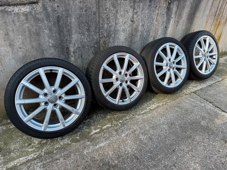 18 Zoll Audi A3 8V Felgen Räder Allwetterreifen 225/40R18 in Göttingen