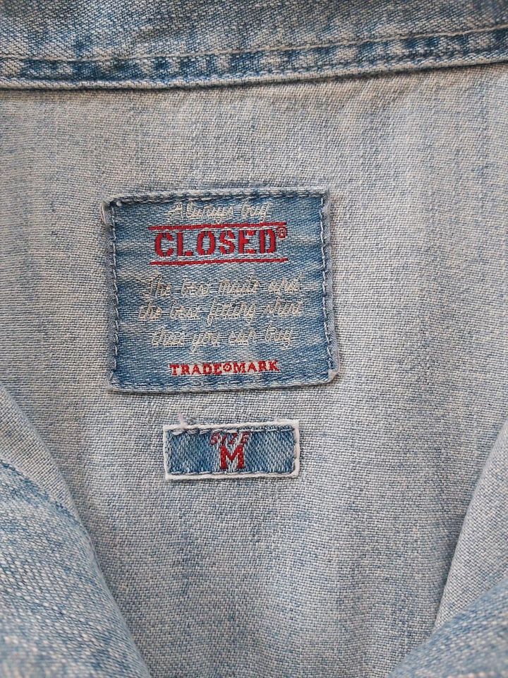 CLOSED dünne leichte Jeans Oberteil Bluse Weste Überwurf Gr.M in Nürnberg (Mittelfr)