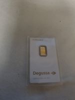 1 Gramm Goldbarren von DEGUSSA 82 € München - Ramersdorf-Perlach Vorschau