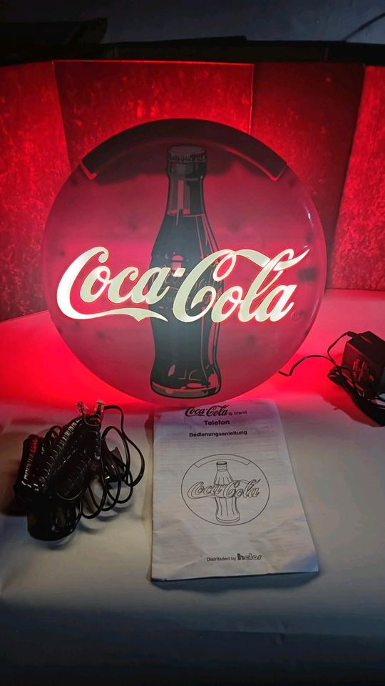 Coca Cola Telefon wie neu in Wolframs-Eschenbach