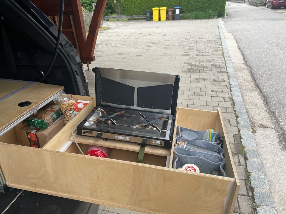 Heckausbau Land Rover Discovery V, Camping Vanlife in Wallgau