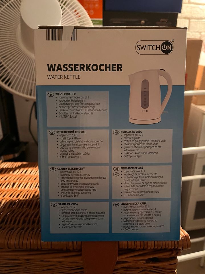 Wasserkocher SwitchOn in Dessau-Roßlau