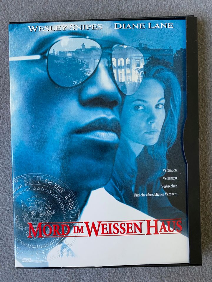 Mord om Weissen Haus  Wesley Snipes  Snapper Case DVD neuwertig in Schwerin