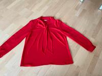 Bluse ERFO Gr. 44 rot - nur ein mal getragen - m. Schleifenkragen Bayern - Bergrheinfeld Vorschau