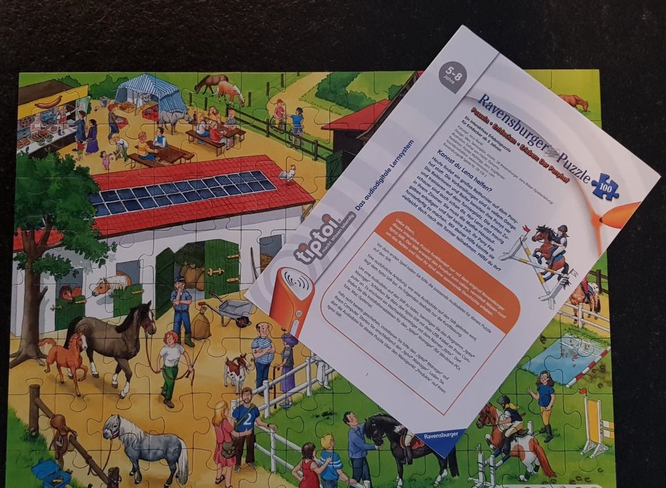 Ravensburger tiptoi Puzzle "Der Ponyhof", 5-8 Jahre in Ottensoos