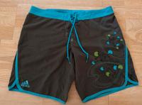 Adidas Badeshorts Damen Gr. 40 braun/hellblau inkl. Versand Kr. München - Garching b München Vorschau