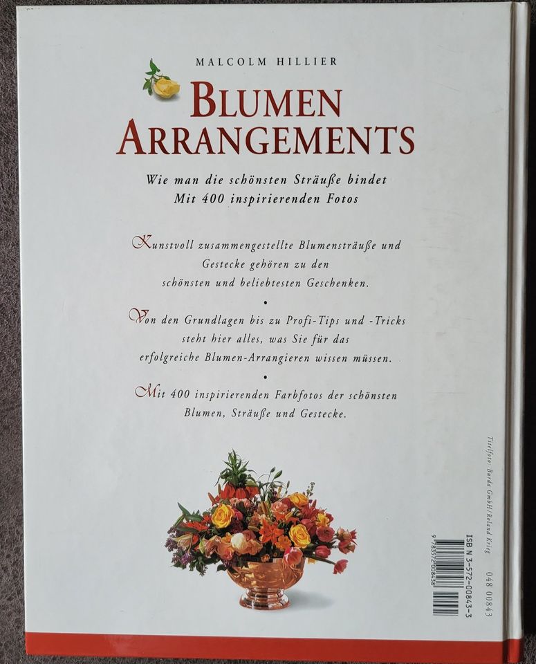 Verschiedene Bücher über Blumen, Zimmerpflanzen u.Balkonpflanzen in Gehren