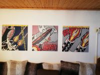 Roy lichtenstein 3er set 3m2 Bayern - Bad Steben Vorschau