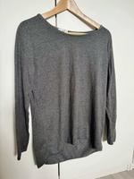 Angorra und Wolle Pullover Shirt M grau neuwertig 38 Long Sleeve Nordrhein-Westfalen - Bad Salzuflen Vorschau