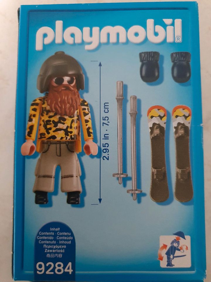 Playmobil  9284 Skifahrer mit Snowblades / family fun NEU und OVP in Dirmstein