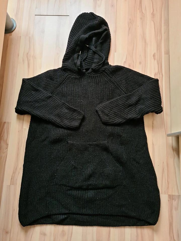 Schwarzer langer Strickpullover Only Größe XL XXL w.NEU in Sonnefeld
