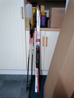 Kinderski Techno pro 130 cm mit Stöcken 100cm Thüringen - Elxleben (bei Arnstadt) Vorschau