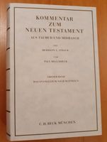 Kommentar zum Neuen Testament Band 1 Strack Billerbeck 3406027237 Kr. München - Hohenbrunn Vorschau
