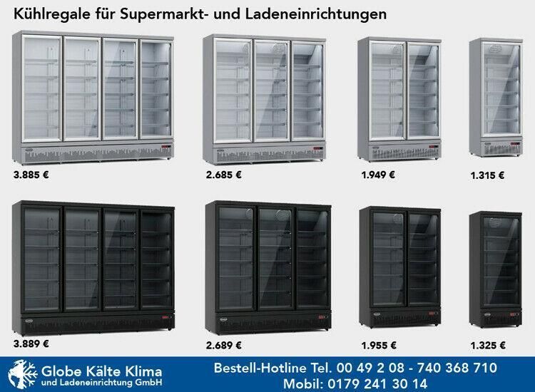 Kioskeinrichtung, Kühlschränke, Kühlregale, Supermarkteinrichtungen, Kioskeinrichtung in Mülheim (Ruhr)