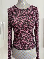 H&M Bluse Shirt Blusenshirt Blumen Gr. S Hessen - Eschborn Vorschau