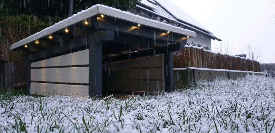 ✅ Garage Carport für Mähroboter Husqvarna Gardena Bosch uvm. in Alveslohe