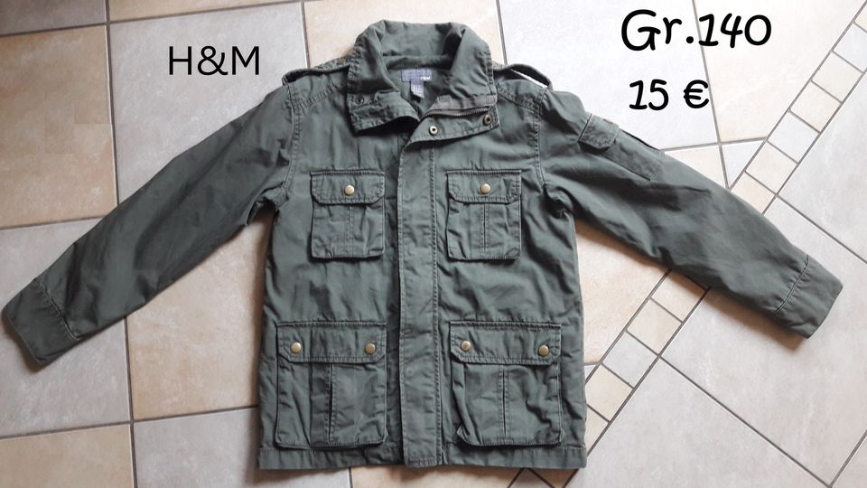 H&M coole Jacke Übergangsjacke von in Gr.140  **TOP** in Harsum