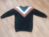 Pullover Sweatshirt schwarz weiß braun oversize Gr S 36 Hessen - Erzhausen Vorschau