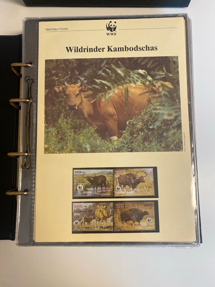 WWF Sammelbuch Briefmarken und Münzen in Bochum