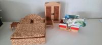 Puppenhaus Einrichtung Schlafzimmer aus Holz Stuttgart - Stuttgart-Süd Vorschau