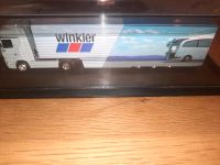 Herpa Modell LKW 1:87 Winkler Fahrzeugteile Mercede Actros Koffer Hessen - Calden Vorschau