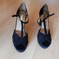 Schwarze Peep Toe, Größe 40 Hessen - Wald-Michelbach Vorschau