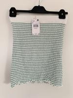 Minirock Stretch gestreift Mango weiß mint Baden-Württemberg - Mühlhausen-Ehingen Vorschau