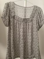 Bluse Shirt Kurzarm U-Boot S M 34 35 38 40 dots Türkis mint ecru Berlin - Karlshorst Vorschau