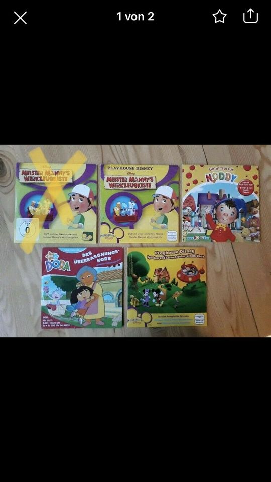 Playhouse Disney/ Nick Jr. DVD  Meister Manny/Dora/Noddy/Micky in Obertshausen