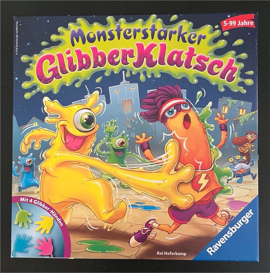 Monsterstarker Glibberklatsch - Gesellschaftsspiel Kinder in Lauta