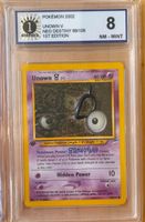 Pokemon Graded 8 - Unown V Neo Destiny 1st Edition 2002 Leipzig - Leipzig, Zentrum-Südost Vorschau